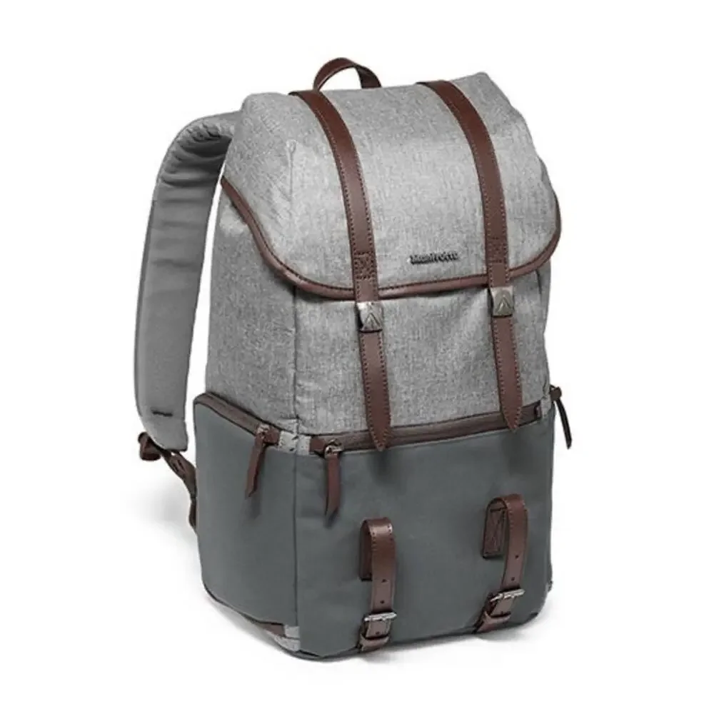 Manfrotto Gray Windsor Camera and Laptop Backpack